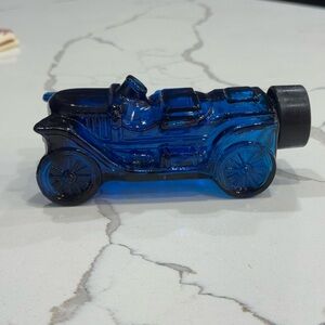 Blue Vintage Car Toy